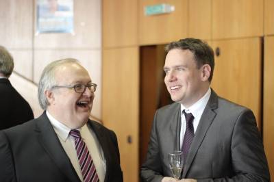 beim Neujahrsempfang der CDU Glashtten: mit Jrgen Banzer, MdL