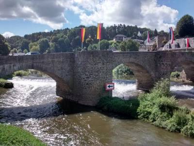 die Lahn in Runkel