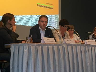 Frauenpolitische Podiumsdiskussion in Frankfurt