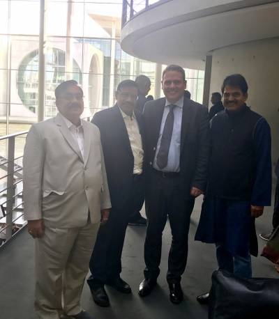 Treffen mit indischen Parlamentariern im Auswrtigen Ausschuss